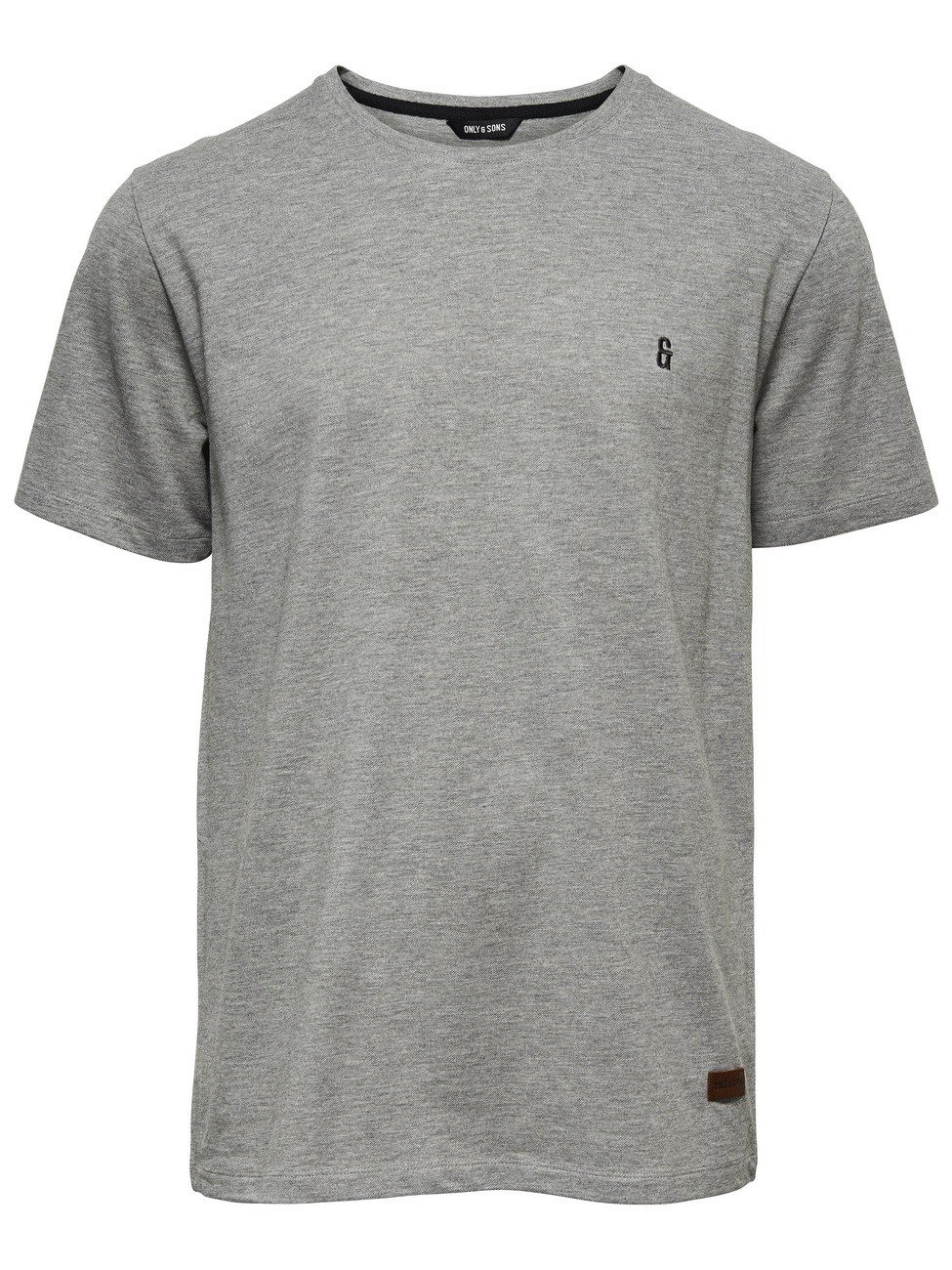 Only & Sons 22000785 T-shirt Uomo Nero Cotone