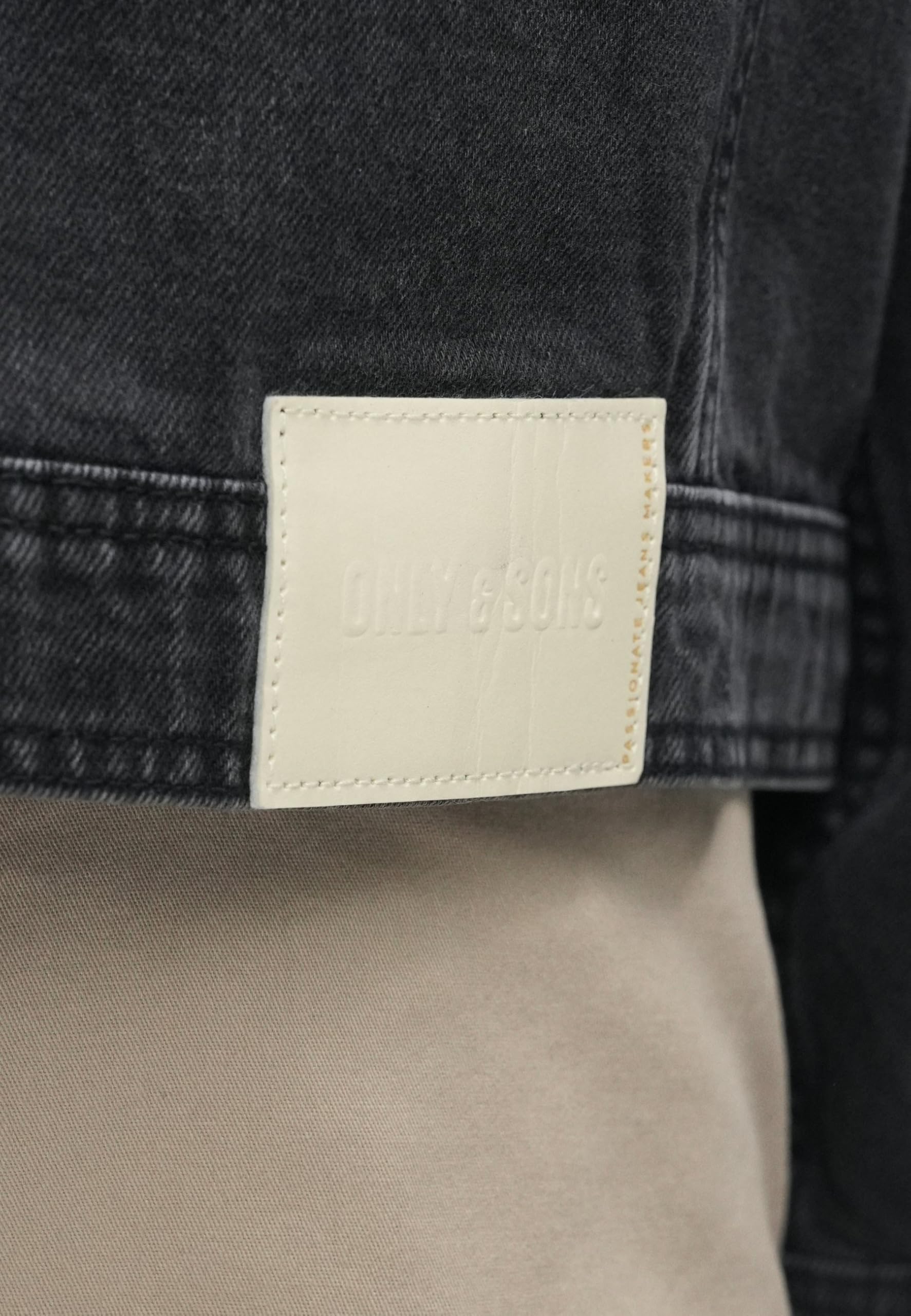 Only & Sons Onsstudio Washed Black 2384 giacca jeans uomo M