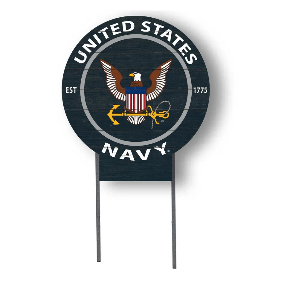 7.62 Design Home Products cartello U.S. Navy 50x50 cm plastica