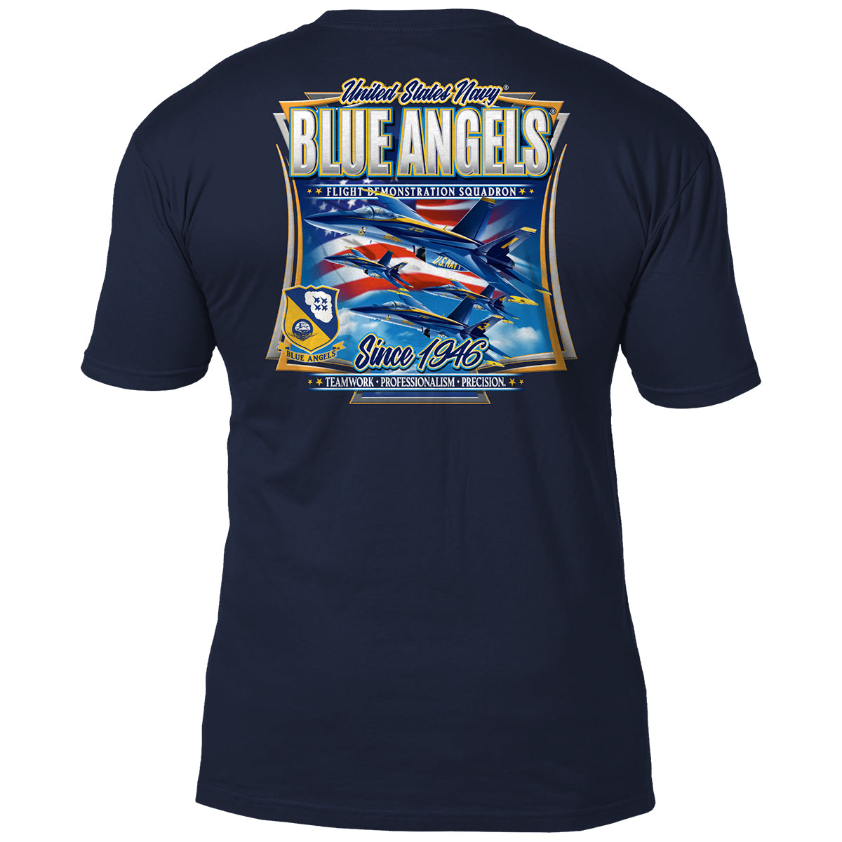 7.62 Design Blue Angels Since 1946 maglietta navy cotone