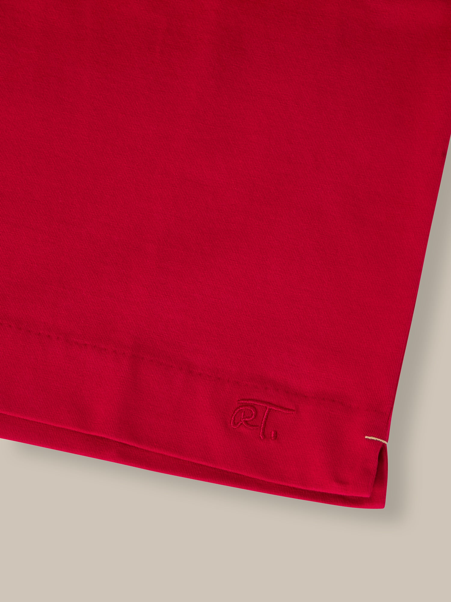 Robert Talbott Dean Tee t-shirt Classic Red M cotone