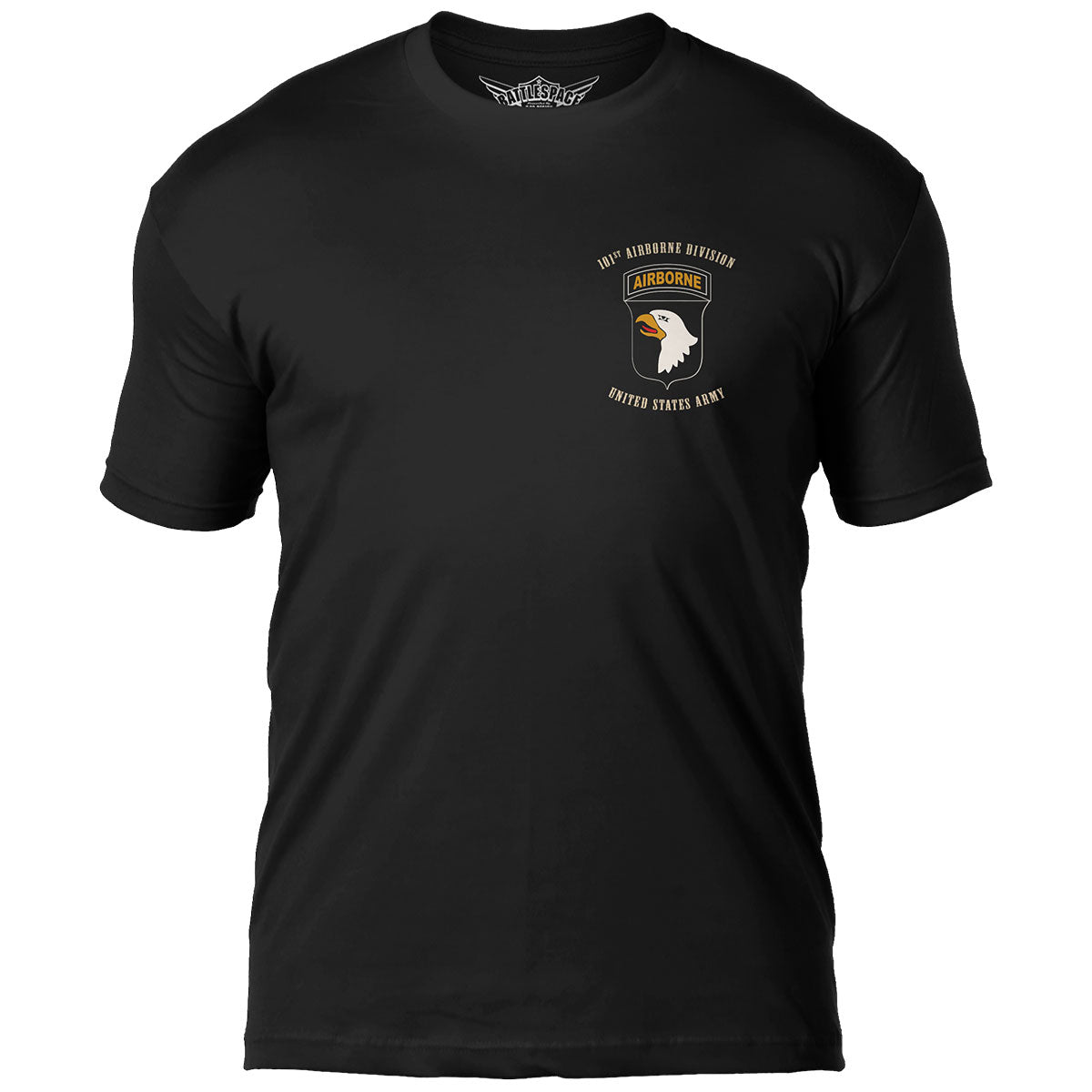 7.62 Design 101st Airborne t-shirt nera cotone