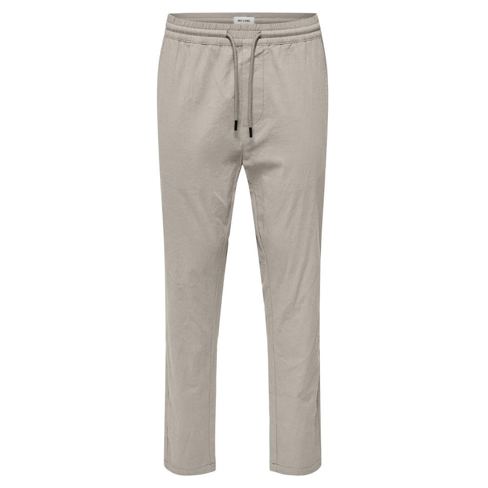 Only & Sons Pantaloni Fluidi Capri pantalone beige uomo