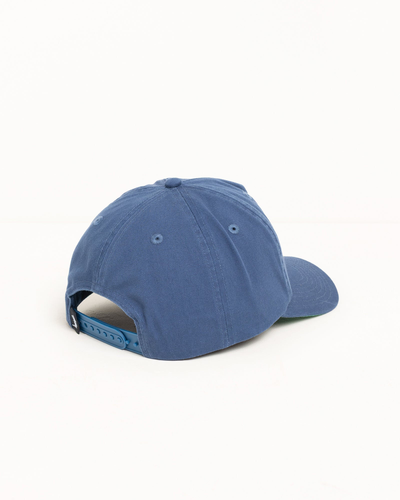 Stussy Big Stock Snapback Cap cappello Deep Blue blu