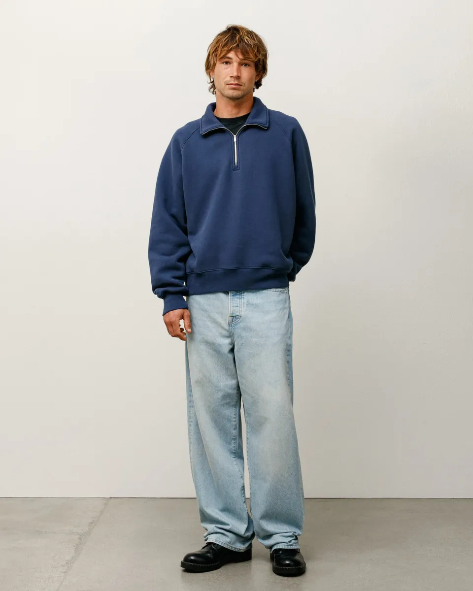 Stussy Big Ol' Jean Denim Jeans Light Wash 14.5oz
