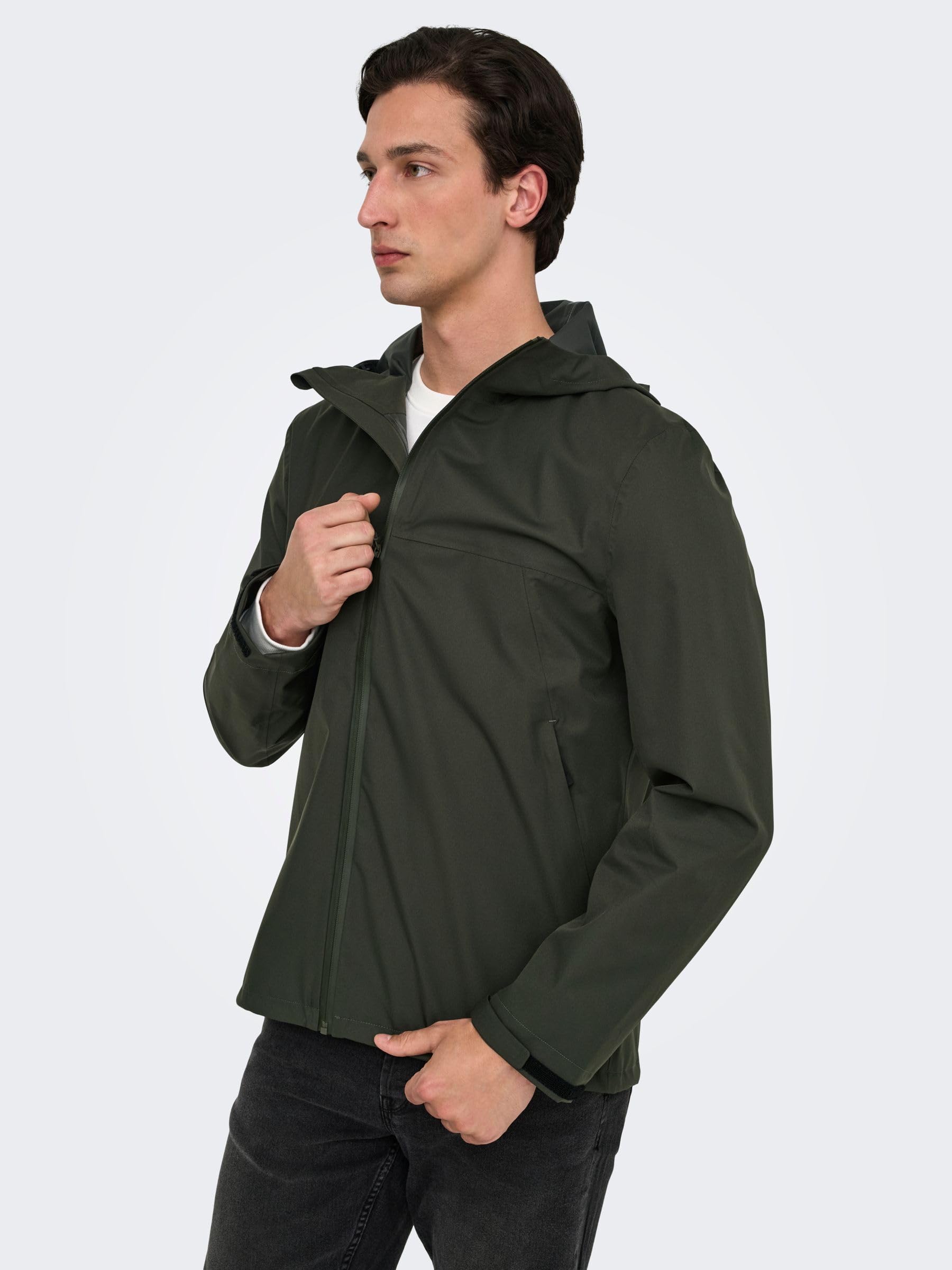 Only & Sons Onsluke Giacca Uomo Peat XL Leggera