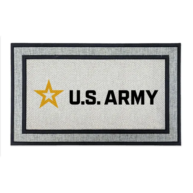 7.62 Design US Army Logo zerbino 45x76 cm grigio