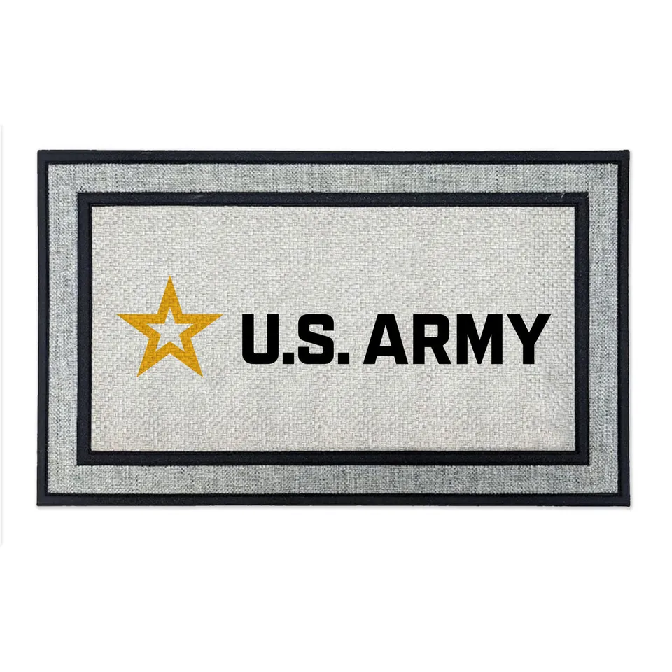 7.62 Design US Army Logo zerbino 45x76 cm grigio