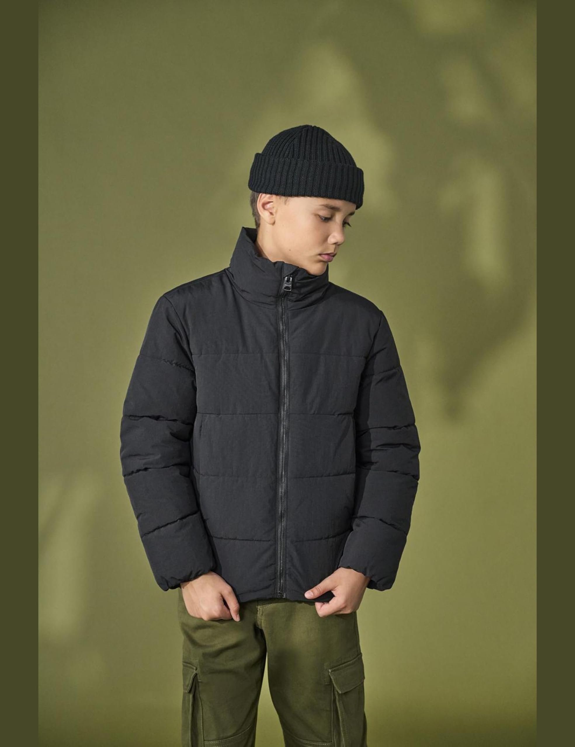 Only & Sons OSJGLOBAL Giacca Ragazzo Nero Taglia 158