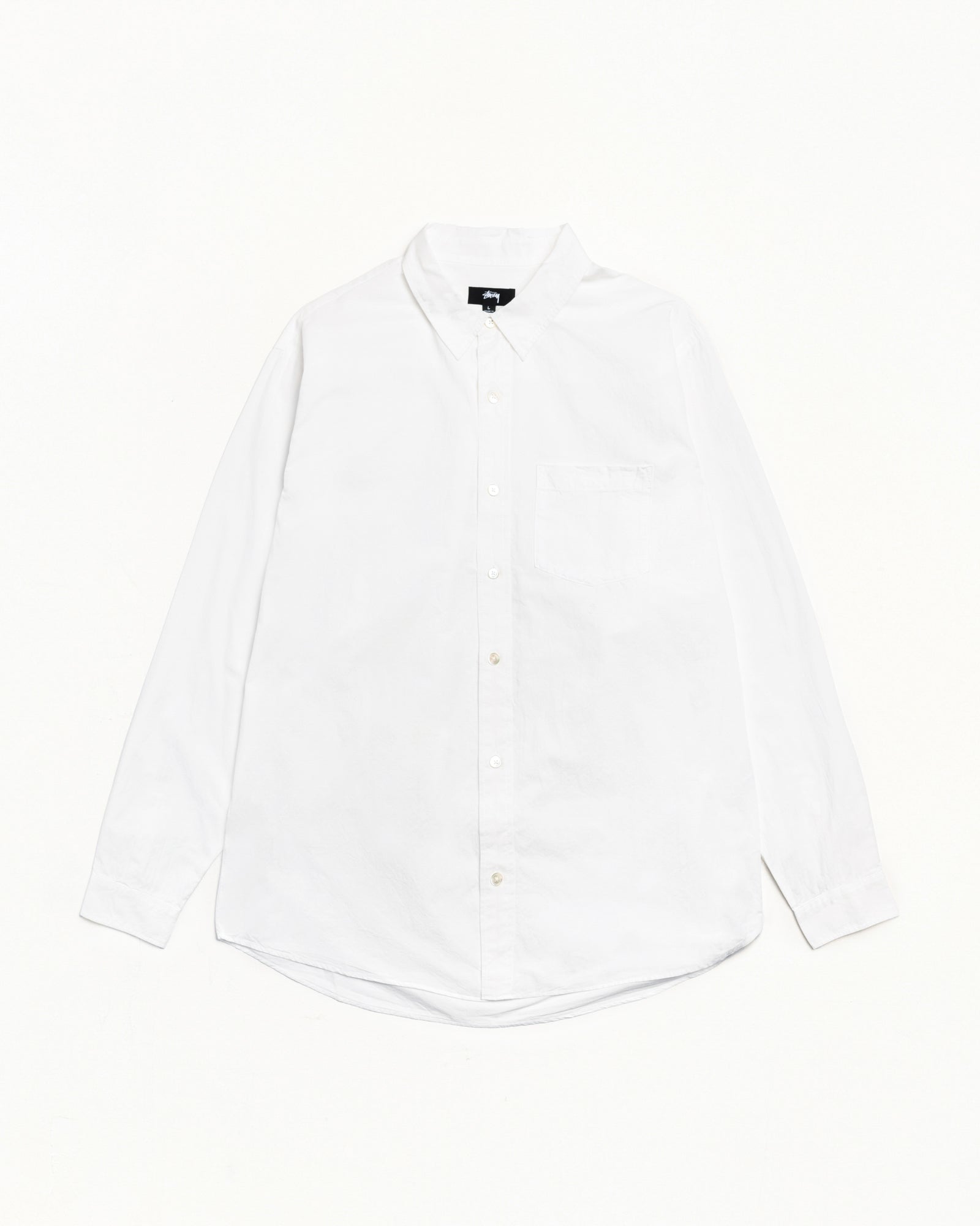 Stussy Oxford Shirt camicia bianca cotone oxford