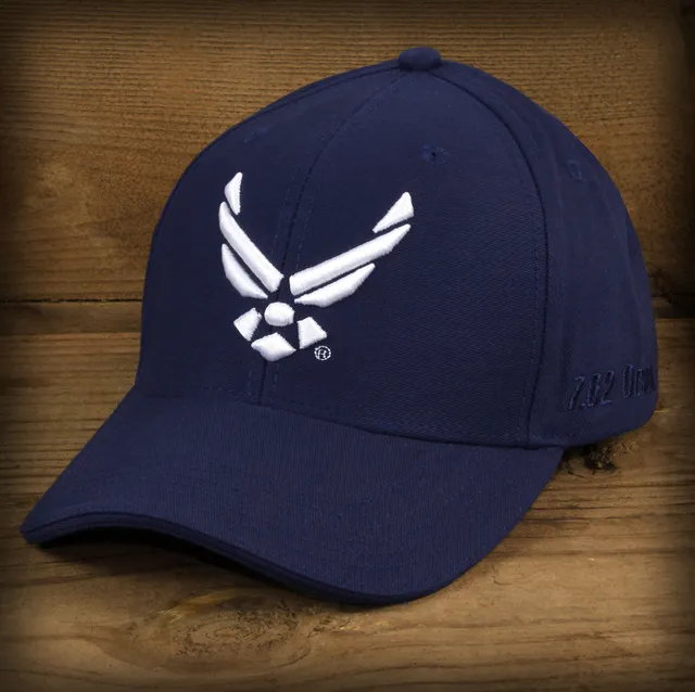 7.62 Design Headwear US Air Force Twill Blu Navy Taglia Unica
