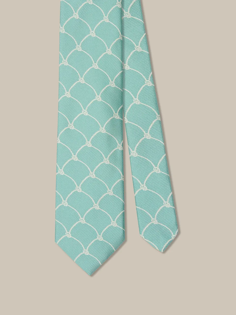 Robert Talbott Robert Cravatta Uomo Aqua Seta Best of Class