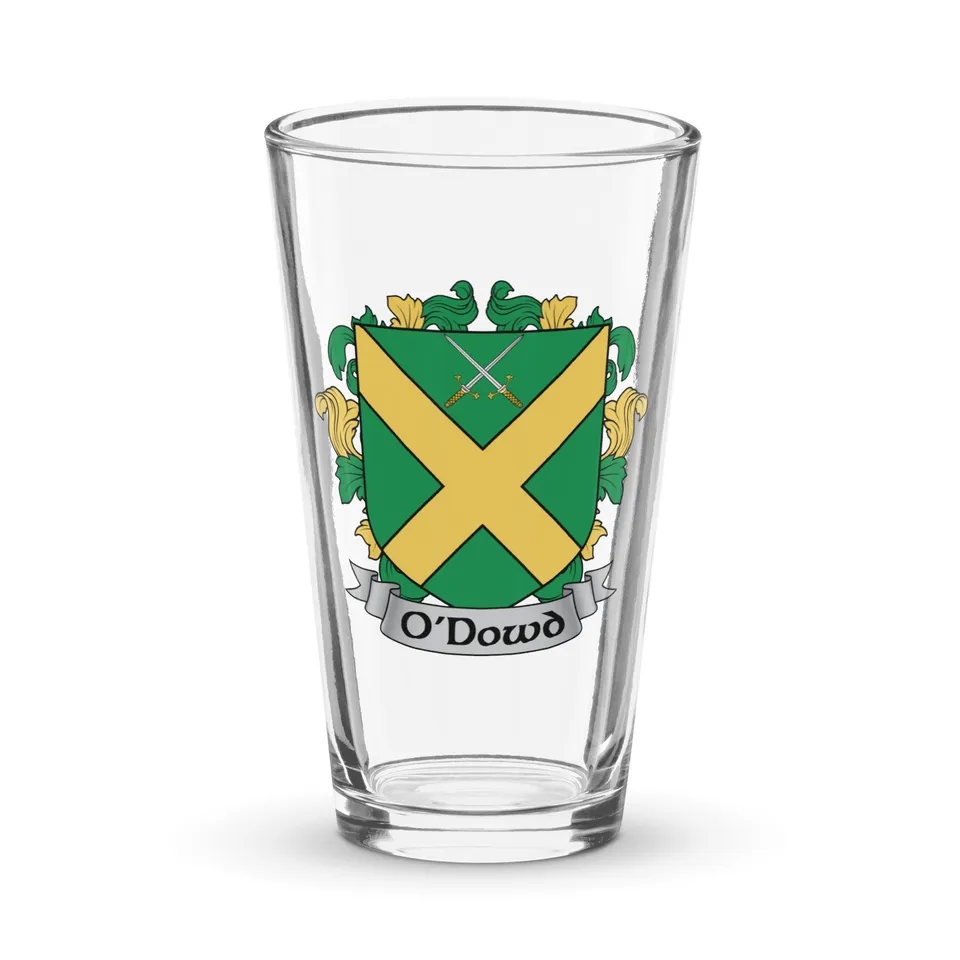 7.62 Design O'Dowd Coat of Arms Bicchiere birra 473 ml stemma