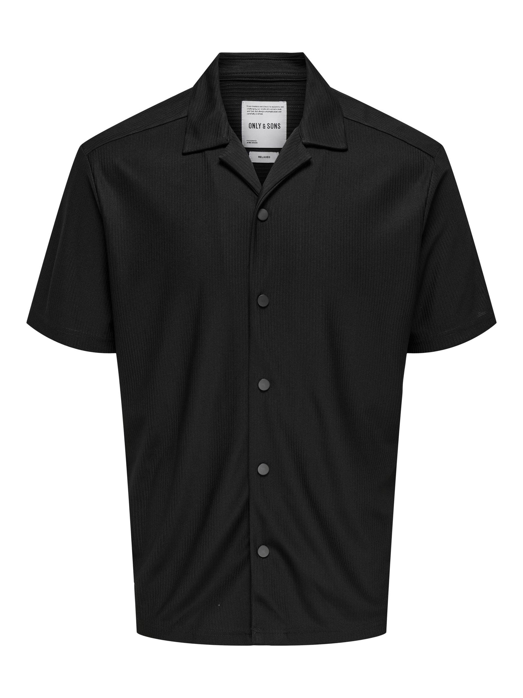 Only & Sons Onskari Resort Camicia Uomo Relax Manica Corta