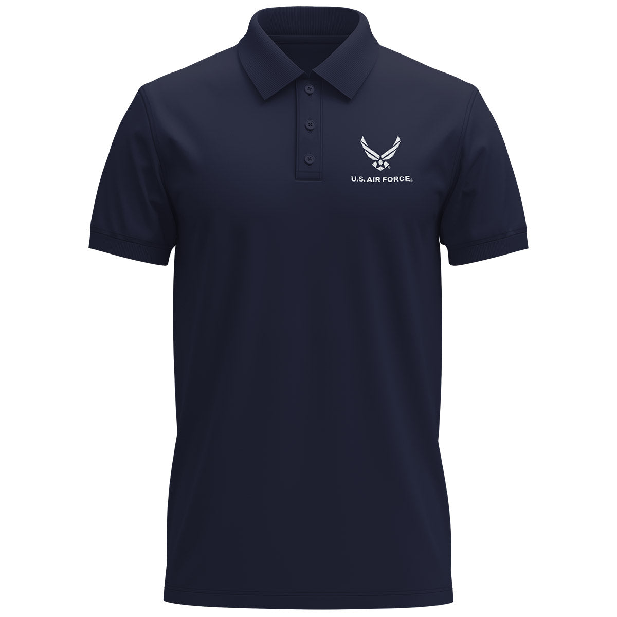 7.62 Design US Air Force polo navy cotone uomo