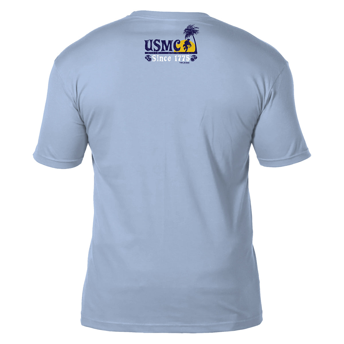 7.62 Design USMC Beach Party t-shirt uomo cotone azzurra L