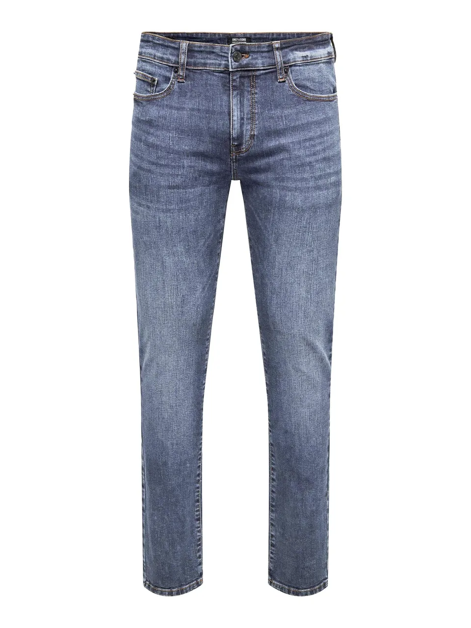 Only & Sons Jeans Slim Fit Vita Media 30W 34L Azzurro
