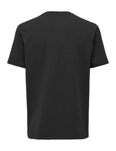 Only & Sons Onskian Life Reg Seersucker SS Tee T-shirt uomo seersucker