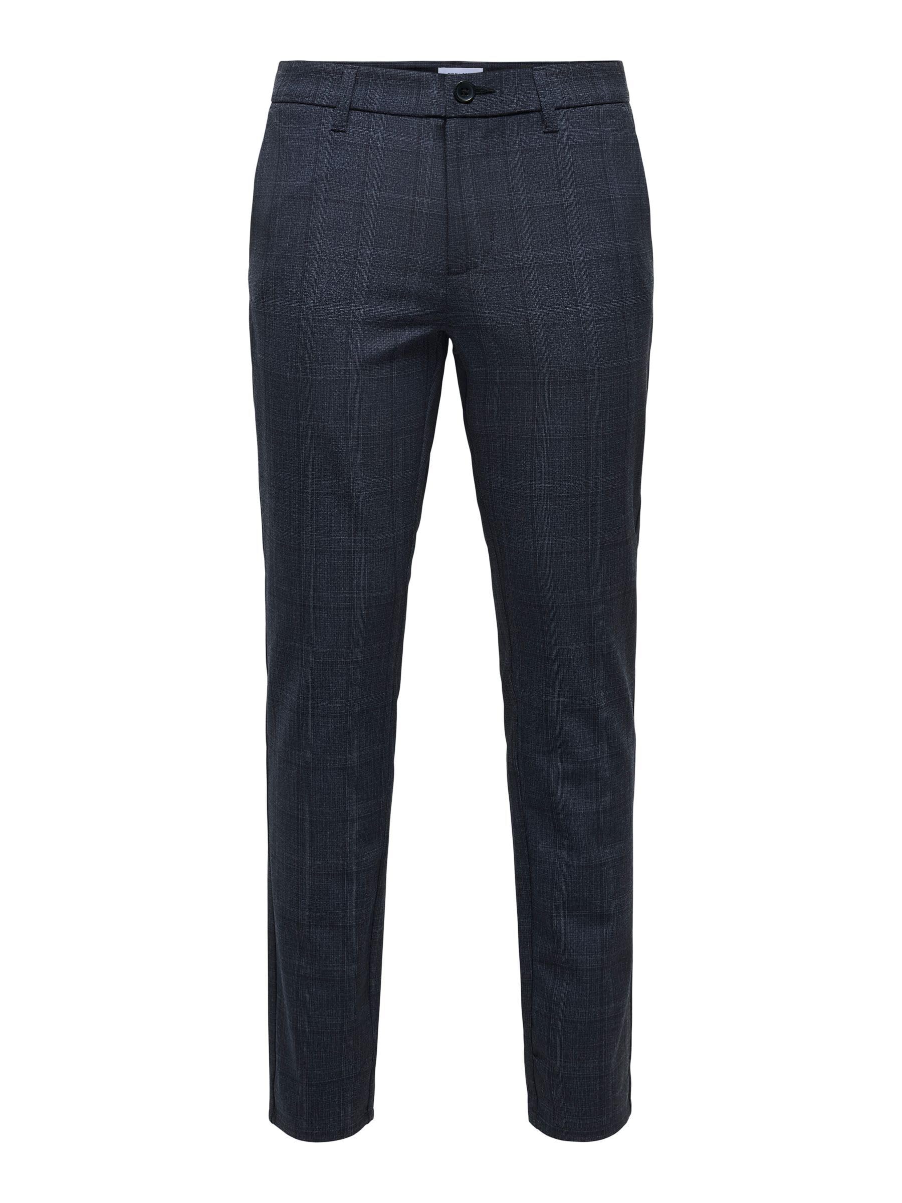 Only & Sons Onsbrad 28W/30L chino a quadri slim