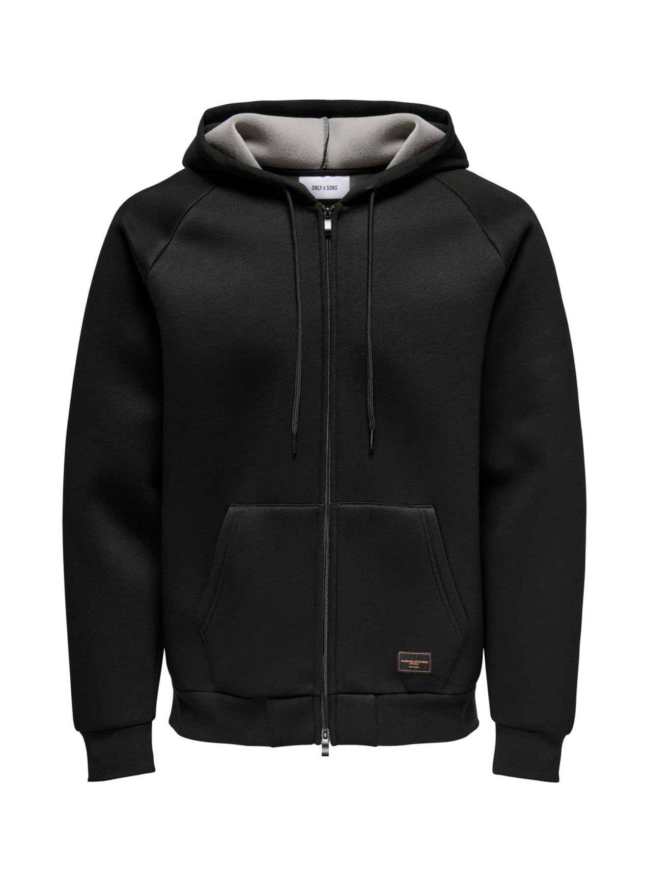 ONLY & SONS Onsbobbey Scuba Felpa Uomo Zip Intera