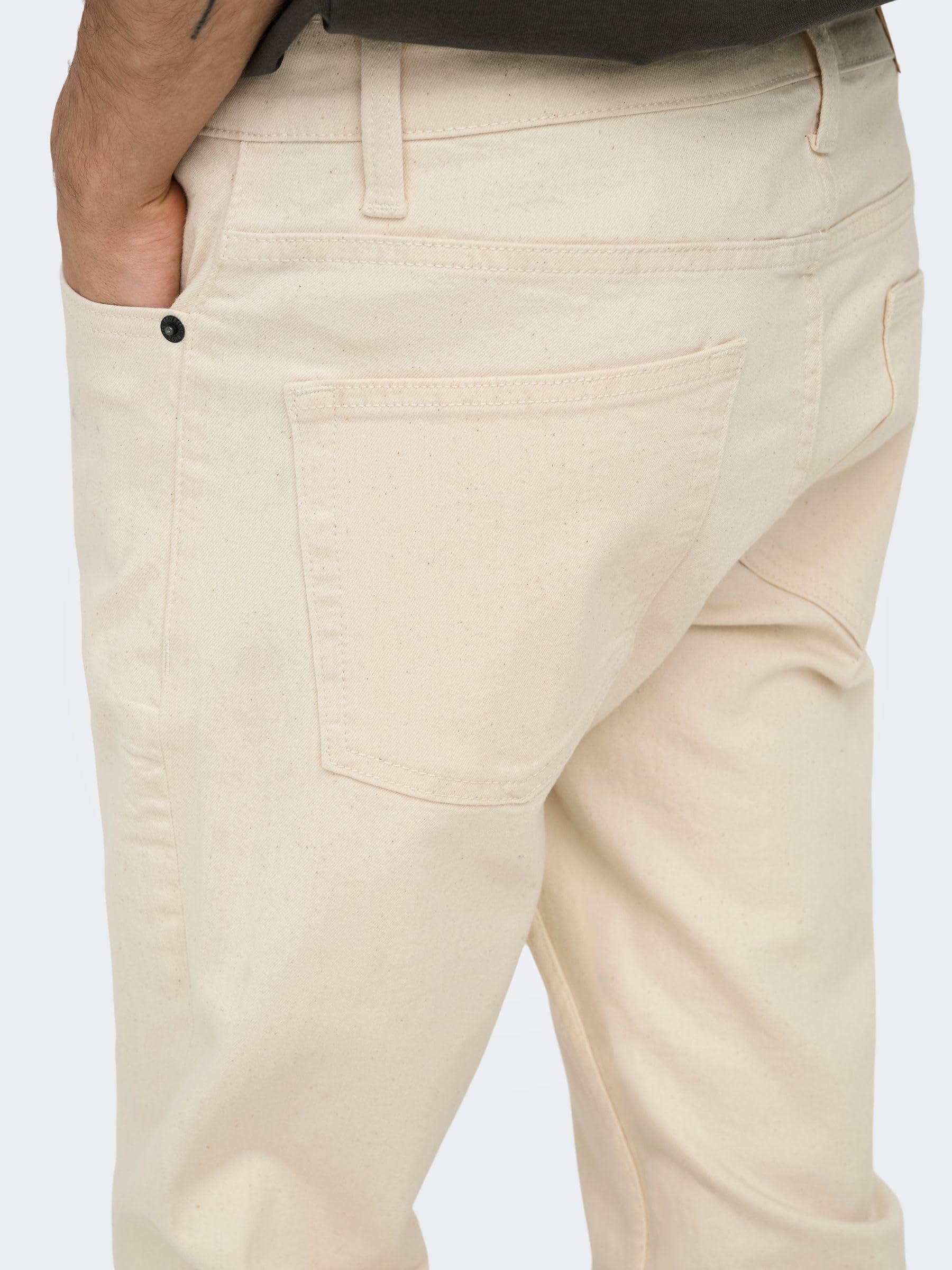 Only & Sons Onsloom Reg Ecru 8250 Jeans Uomo 31W/30L