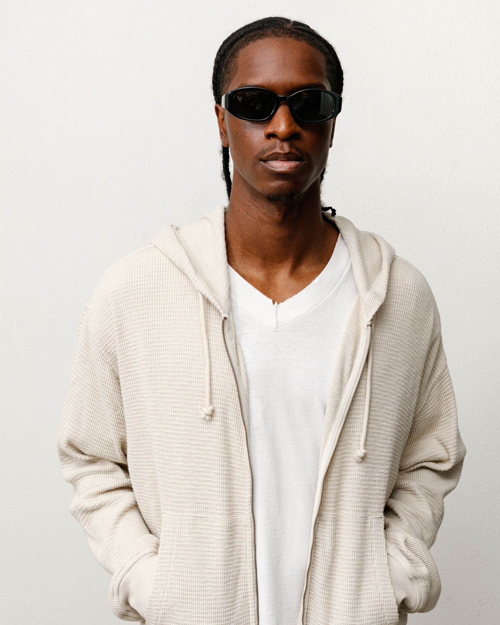 Stussy Roman Sunglasses occhiali neri lente verde