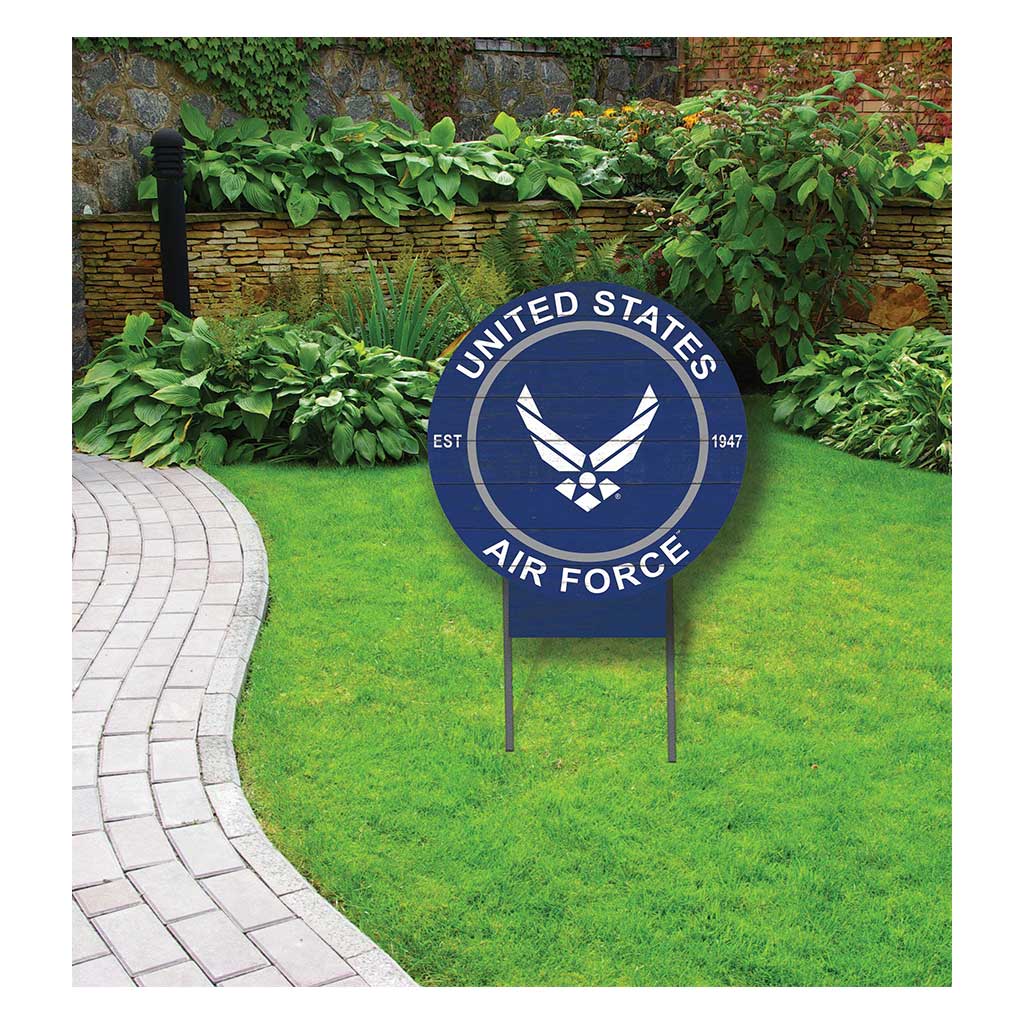 7.62 Design Air Force Logo cartello PVC giardino 20 pollici