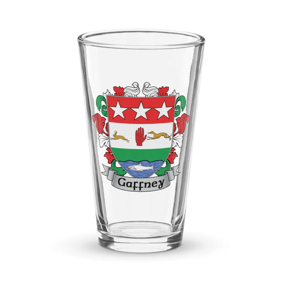 7.62 Design Gaffney Bicchiere birra vetro 473 ml stemma