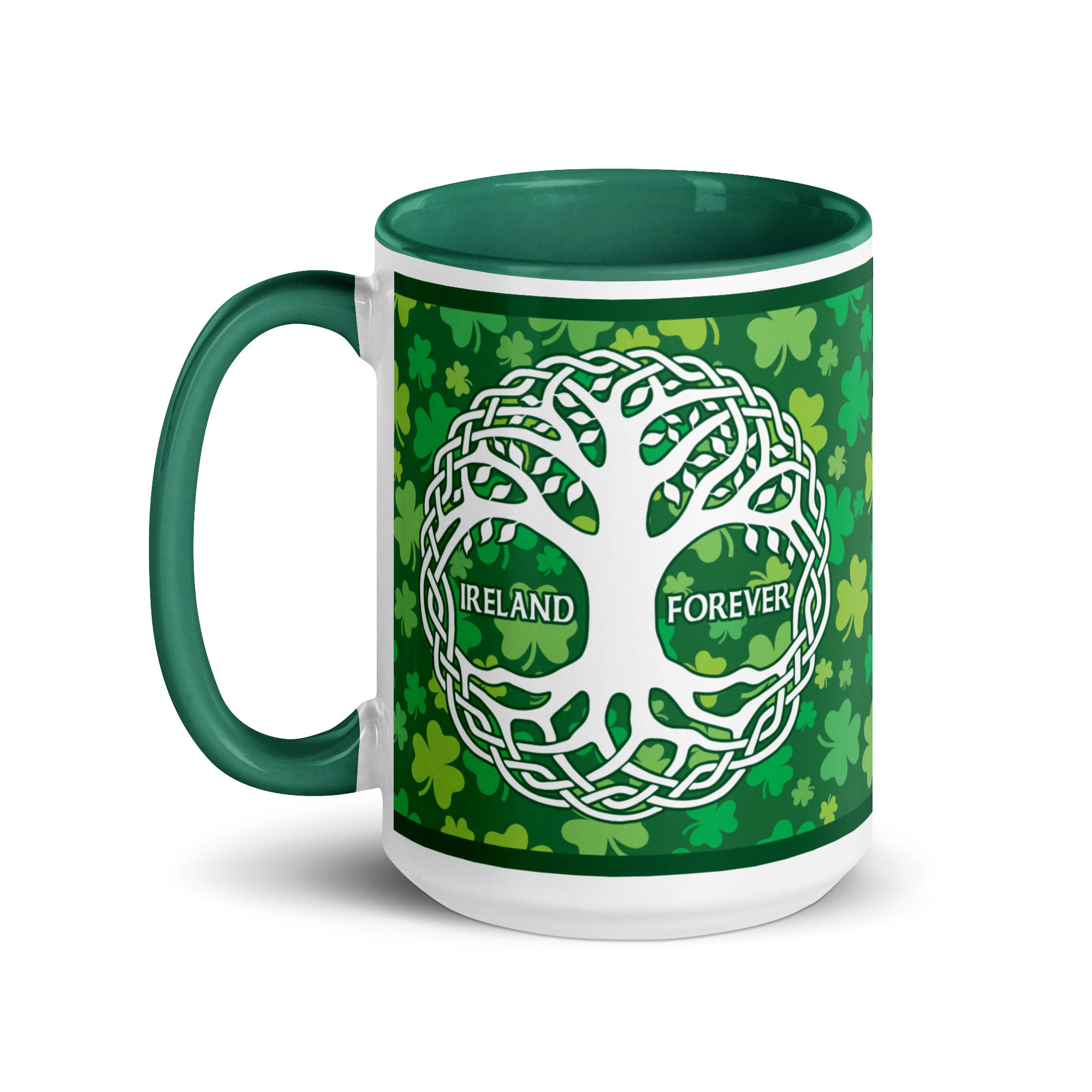 7.62 Design Tree of Life Tazza Ceramica 15oz Shamrock