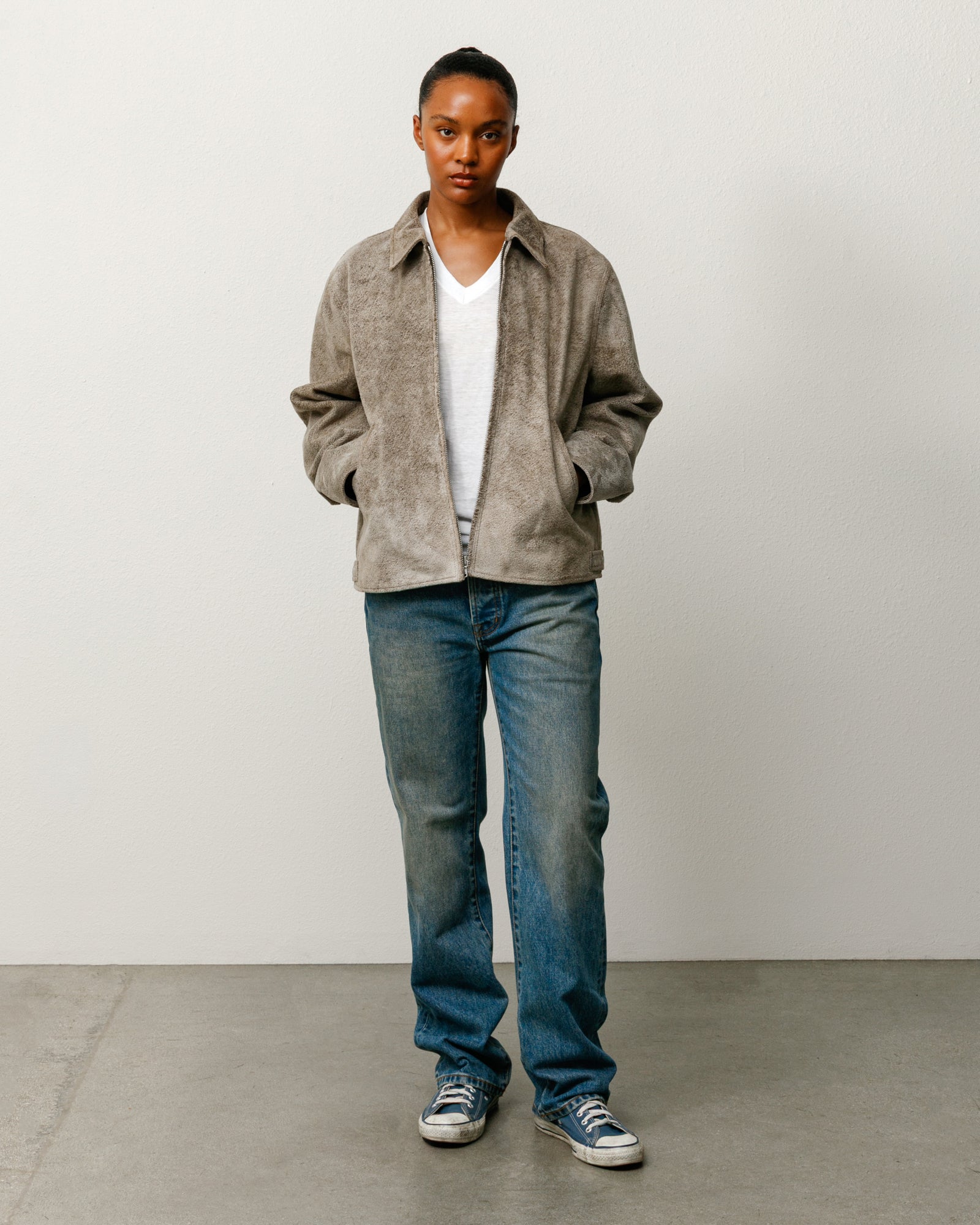 Stussy Slim Jean Denim jeans indigo cotone