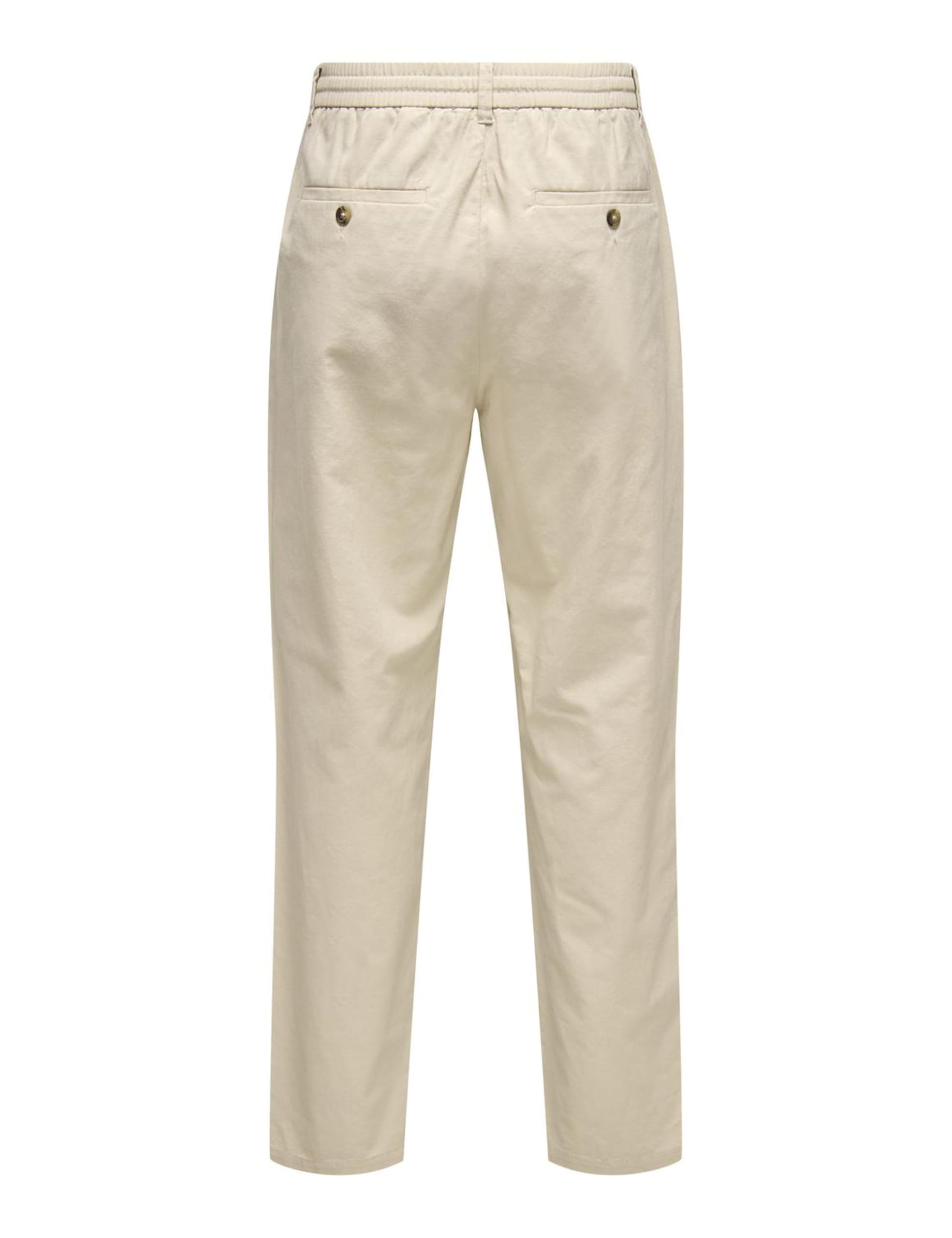 Only & Sons Onslee Tapered 0007 Pantaloni Uomo 31W/34L Argento
