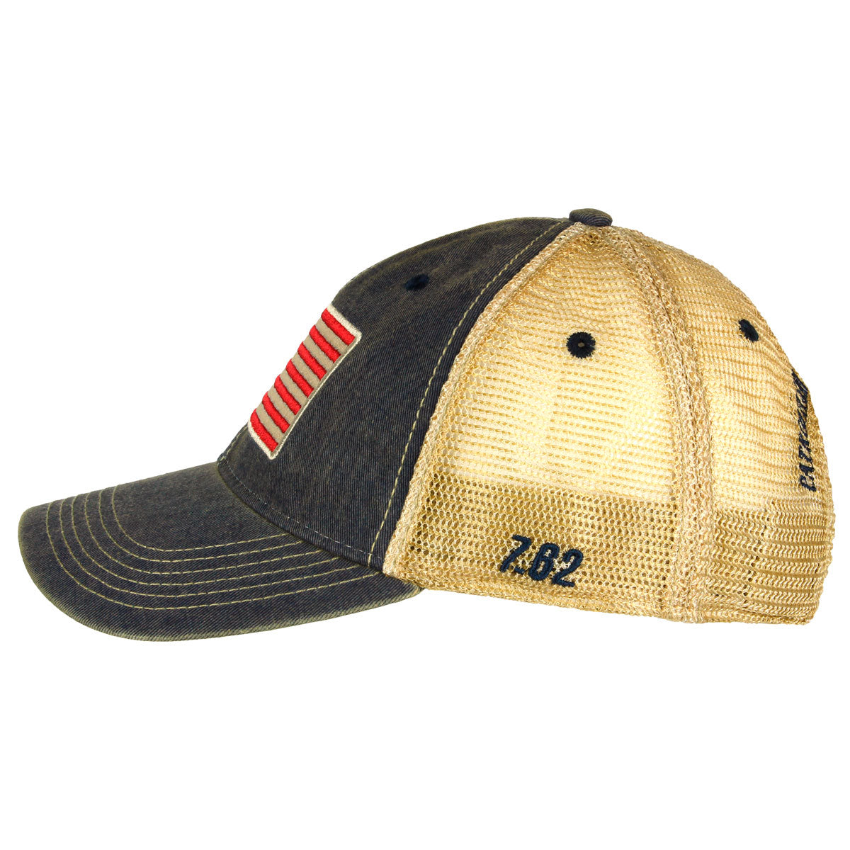 7.62 Design American Flag Cappello Trucker Blu Taglia Unica