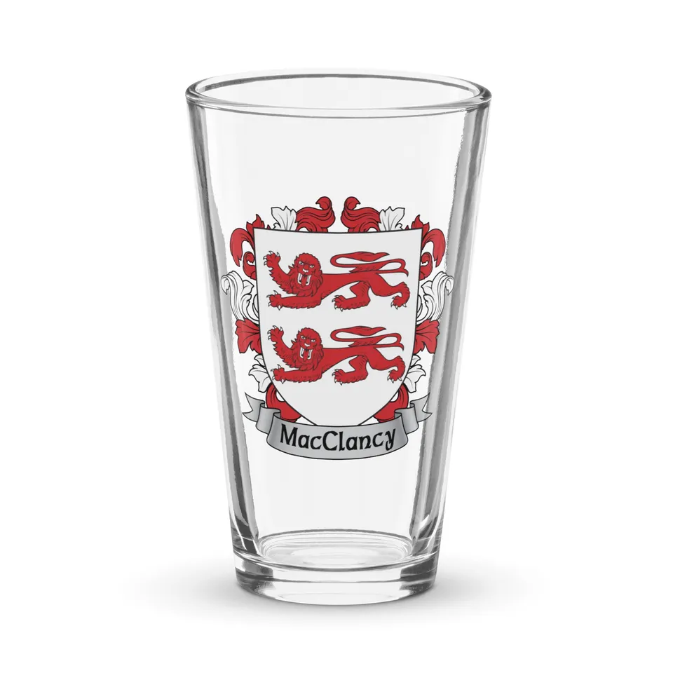 7.62 Design MacClancy stemma boccale birra vetro 16oz
