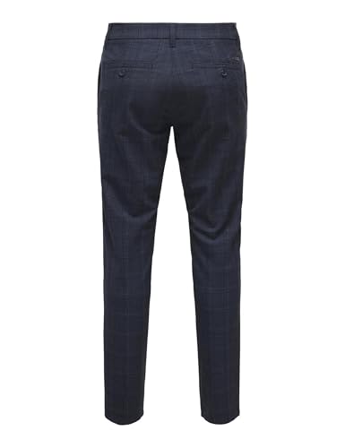 ONLY & SONS Onsbrad Slim Check 0184 Pantaloni Uomo 29W/34L
