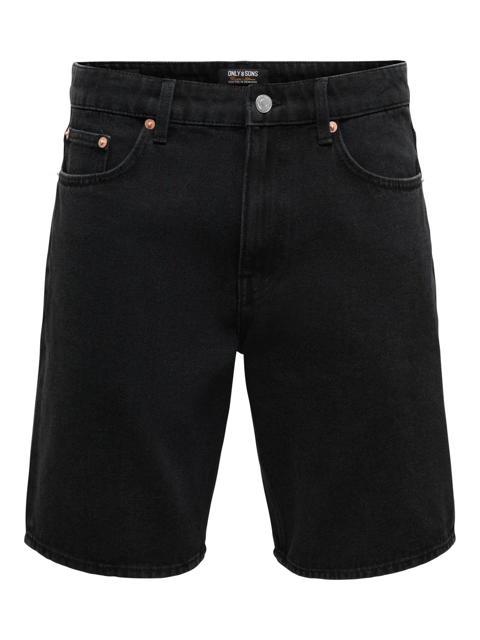 Only & Sons Onsedge Pim Box DNM Pantaloncini Uomo XS Nero Wash