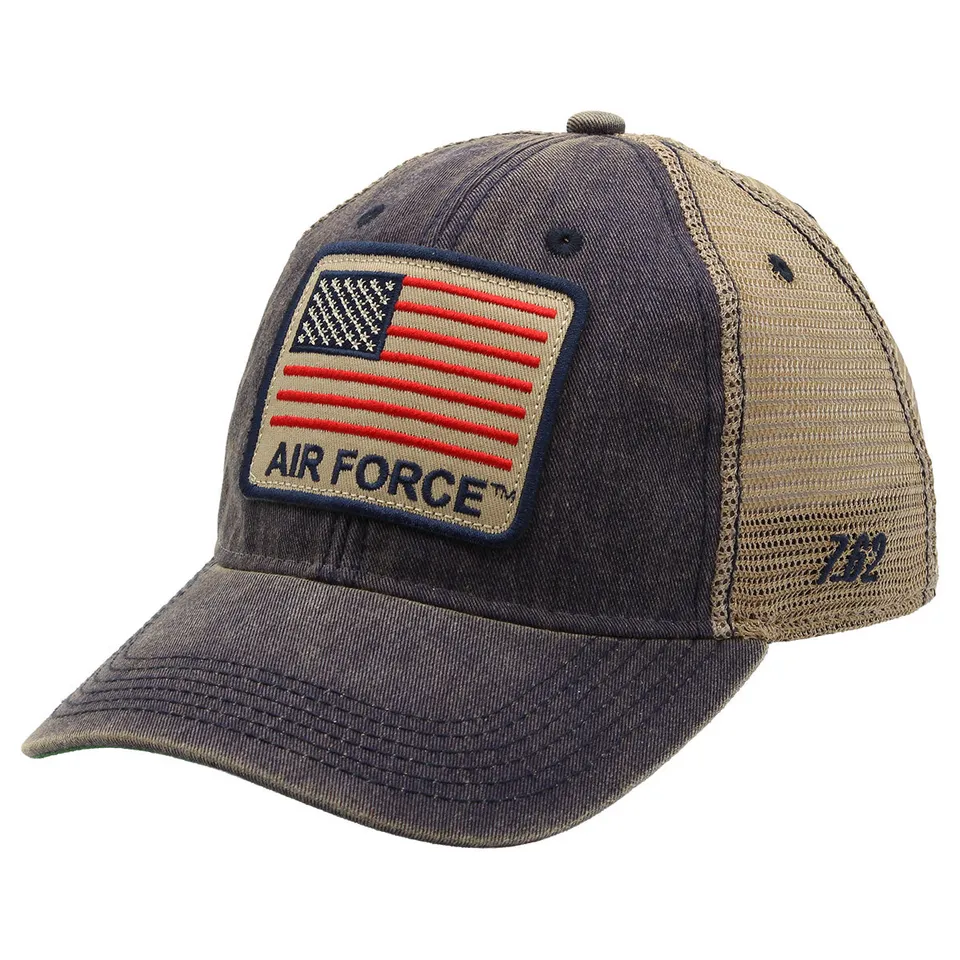 7.62 Design Air Force Cappello Trucker Vintage Blue Unisex
