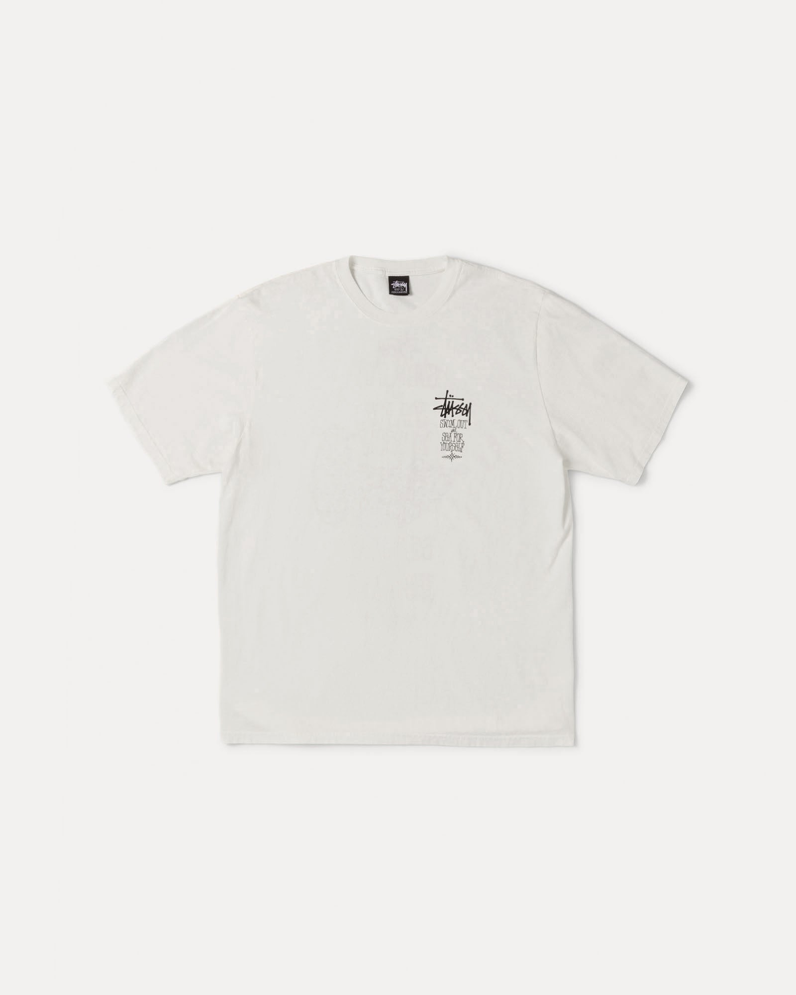 Stussy Swim Out Tee maglietta natural cotone 220gsm