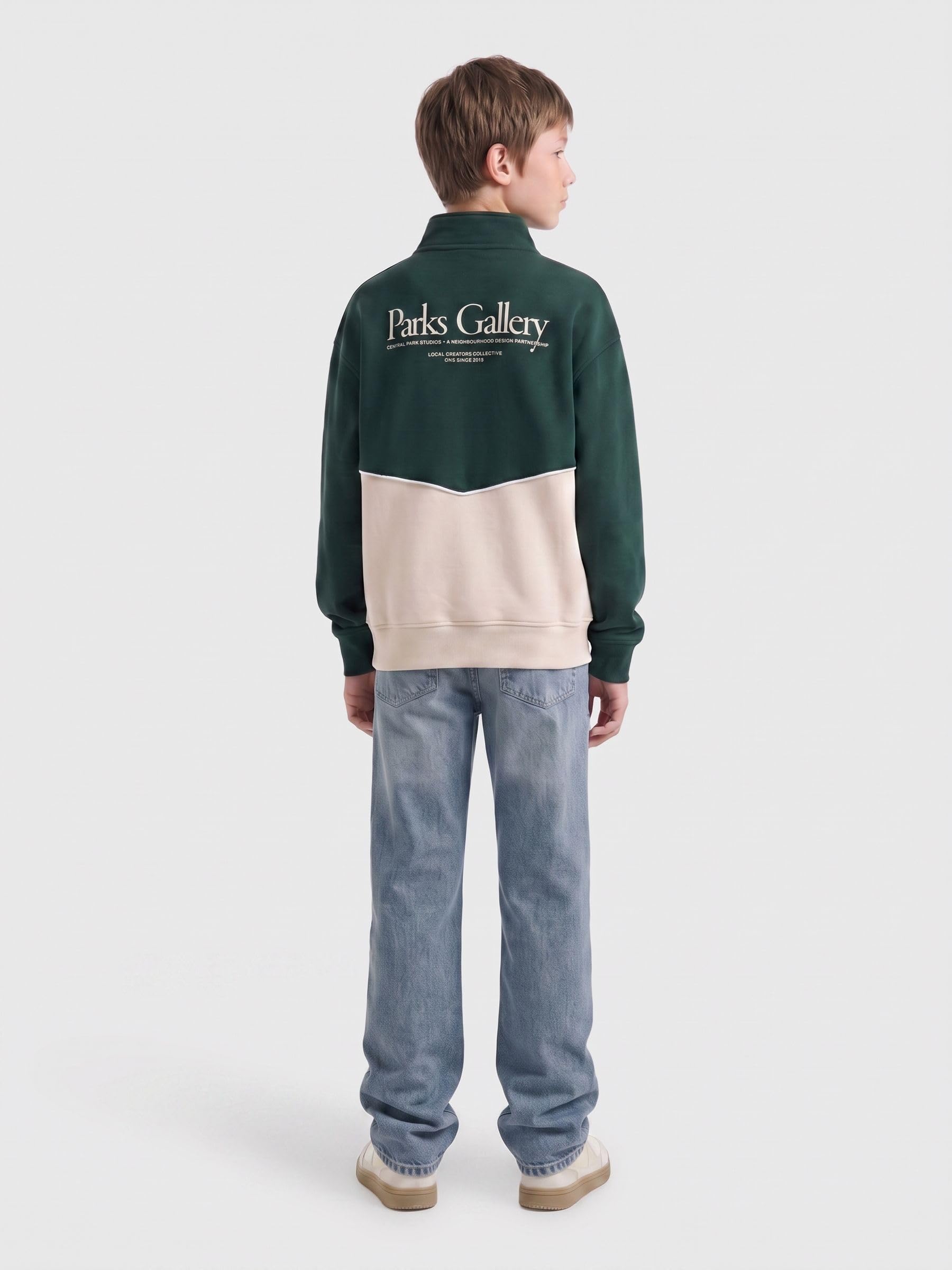 Only & Sons OSJCeres Felpa Ragazzo 146 Moonbeam Zip