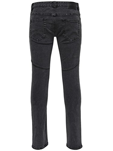 Only & Sons Jeans Uomo 31W/30L Grigio Denim Cotone