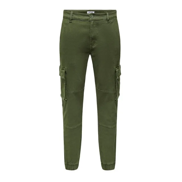 Only & Sons Onscam Life Pantaloni Cargo Kaki Uomo