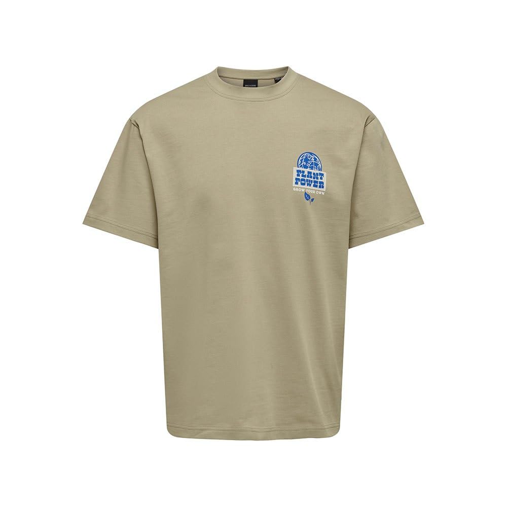 ONLY & SONS Leroy Life RLX T-Shirt Uomo Cotone XL