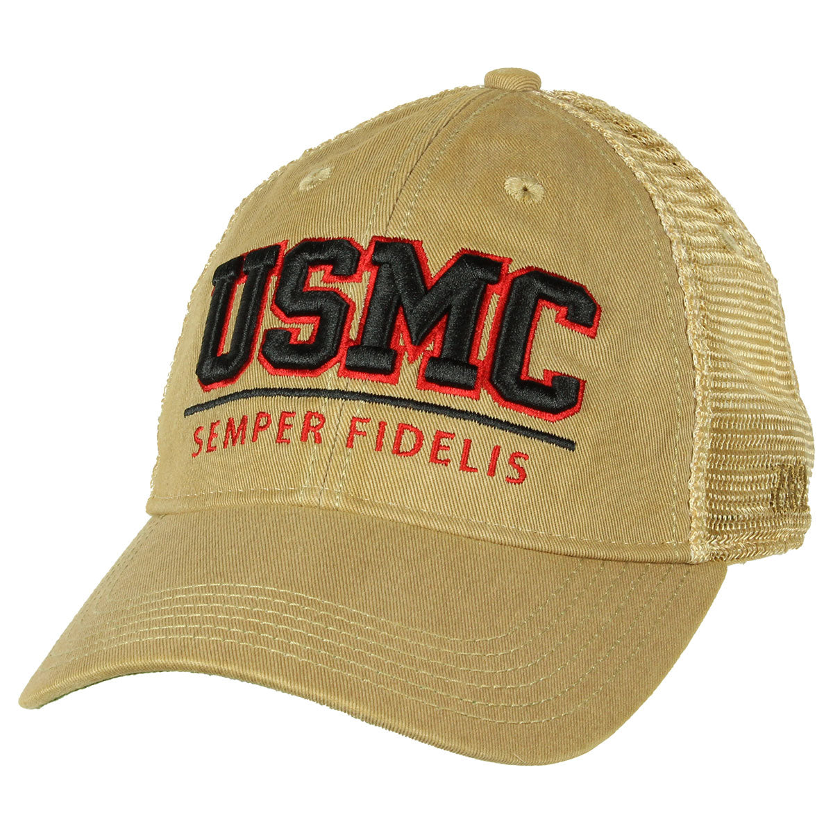 7.62 Design USMC Semper Fidelis Cappello trucker kaki