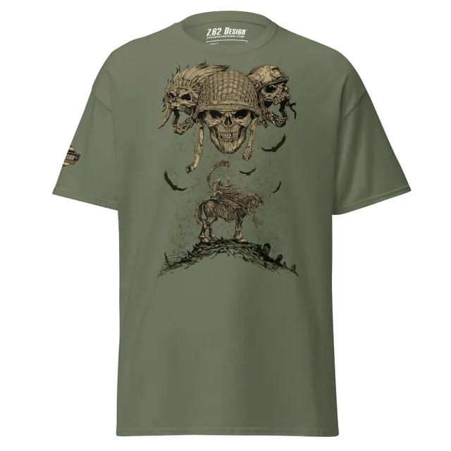 7.62 Design Ghosts of War maglietta verde cotone 100% taglia S-4XL