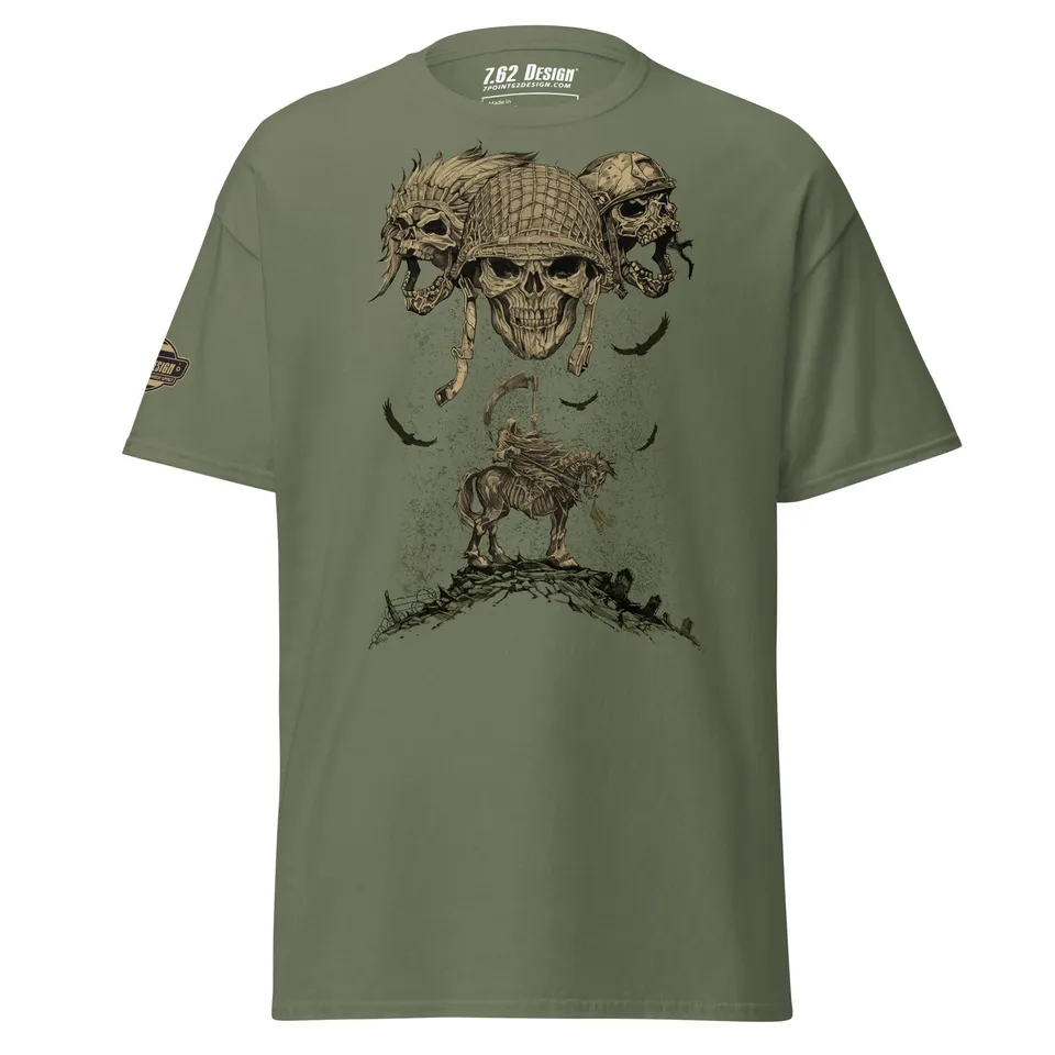 7.62 Design Ghosts of War maglietta verde cotone 100% taglia S-4XL