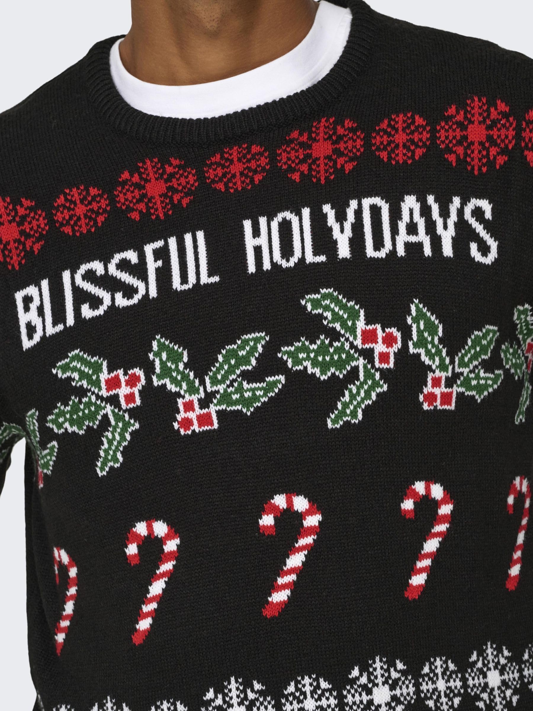 Only & Sons Onsxmas pullover maglione uomo L