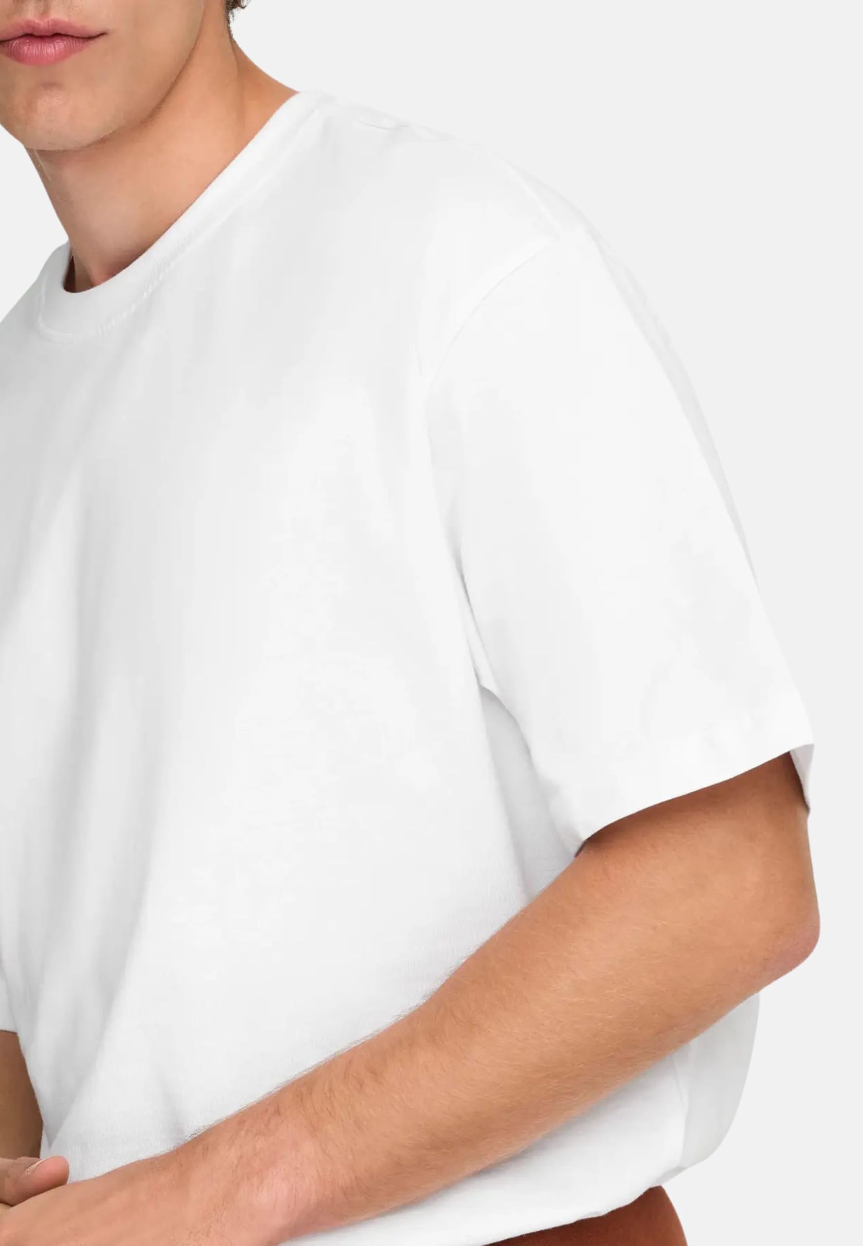 Only & Sons T-shirt Maglietta Uomo Bianco L Cotone