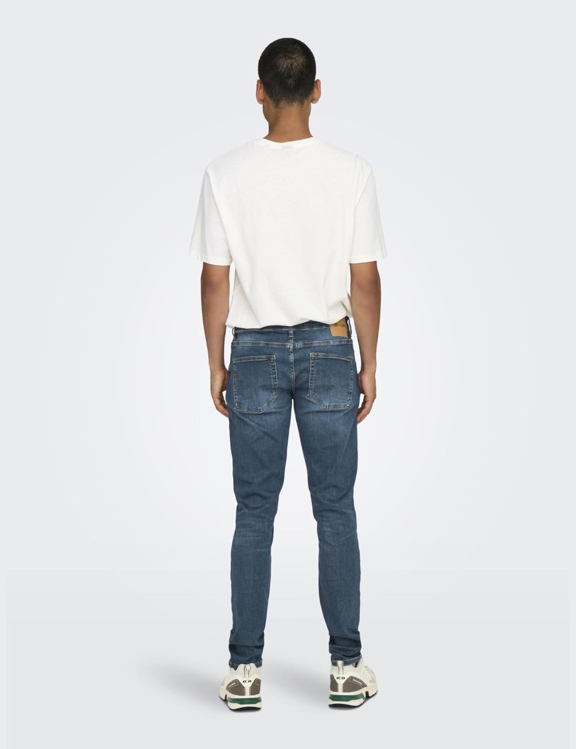 ONLY & SONS Slim Fit Jeans Uomo Denim Elasticizzato