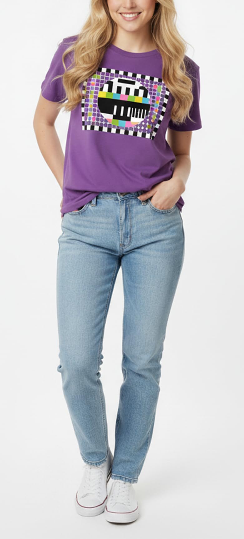 Makaya Sheldon T-Shirt Donna Cotone Viola Taglia XL