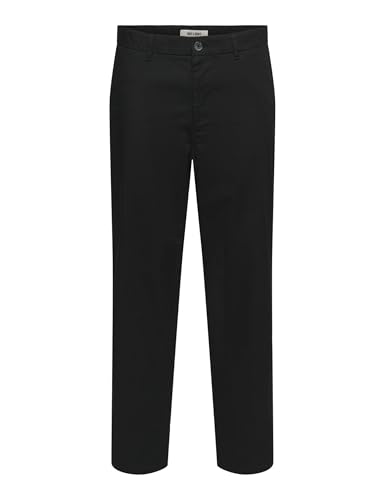 ONLY & SONS Onslago 0576 pantaloni uomo neri 36W/32L