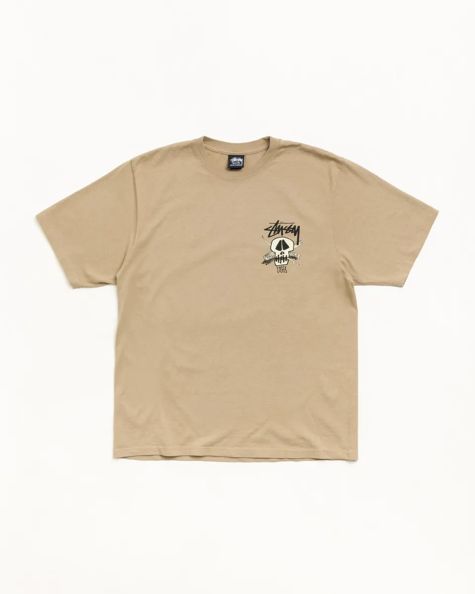 Stussy Fresh Foils Tee maglietta rock cotone pigment dyed